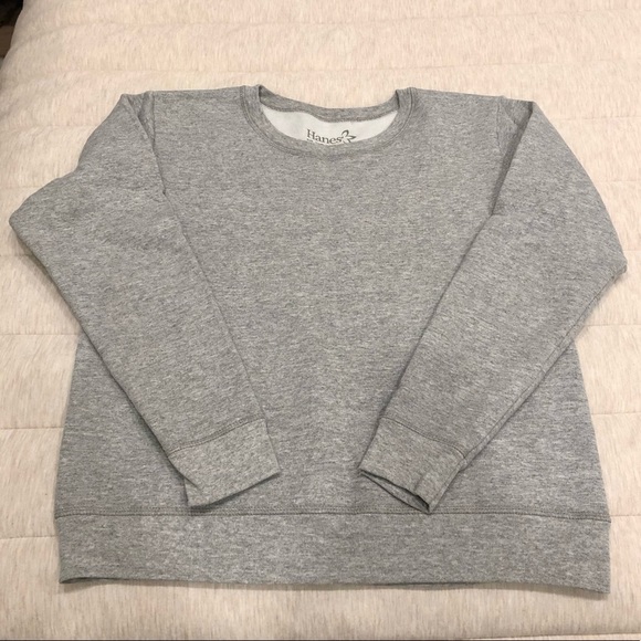 Hanes Tops - Hanes | Comfort Soft | Crewneck Sweatshirt | Grey | Size Small